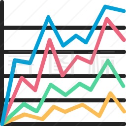 线形图图标