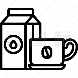 牛奶咖啡图标