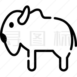 野牛图标