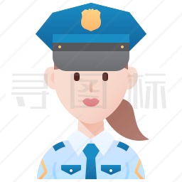 女警察图标