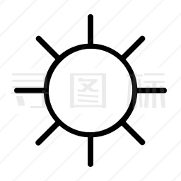 太阳图标