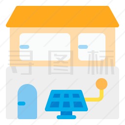 家用太阳能图标