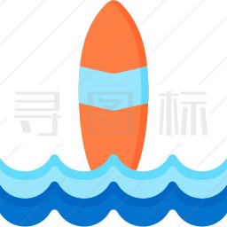 冲浪图标