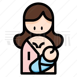 母乳喂养图标