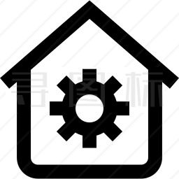 房屋自动化图标