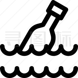 漂流瓶图标