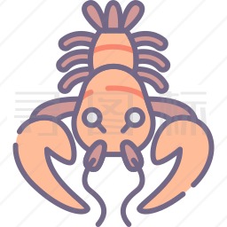 小龙虾图标