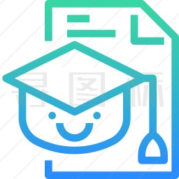 学位帽图标