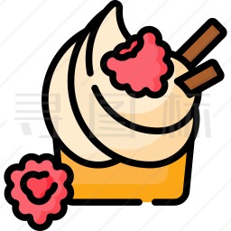 酸奶冰淇淋图标