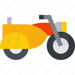 侧三轮摩托车图标