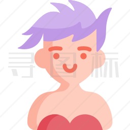 时髦人士图标