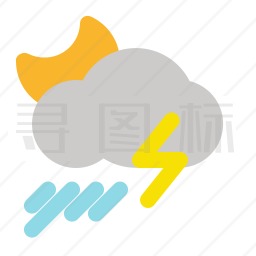 下雨图标