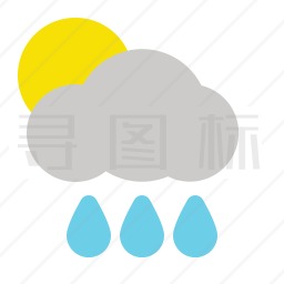 下雨图标