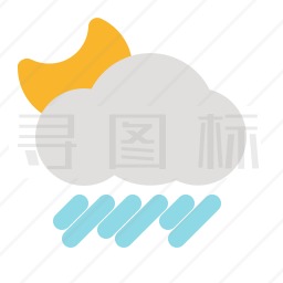 下雨图标