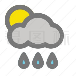 下雨图标