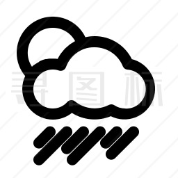 下雨图标