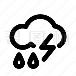 下雨图标