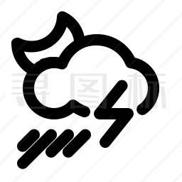 下雨图标