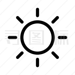 太阳图标