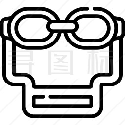 潜水眼罩图标