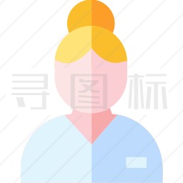 女按摩师图标