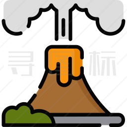 火山图标