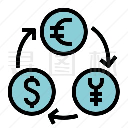 货币循环图标