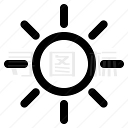 太阳图标