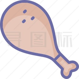 鸡腿图标