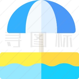 海滩图标