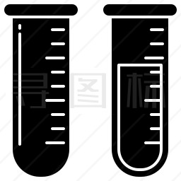 试管图标