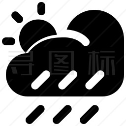 下雨图标