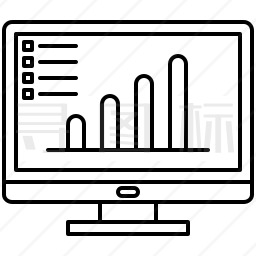 资料分析图标