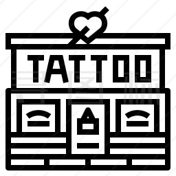 纹身工作室图标