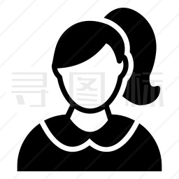 女孩图标