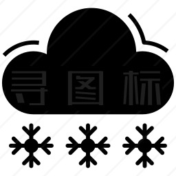 降雪图标