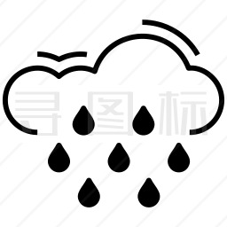 下雨图标