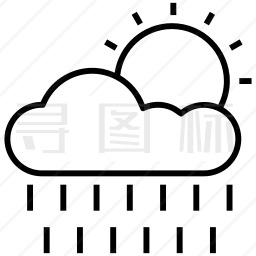 下雨图标