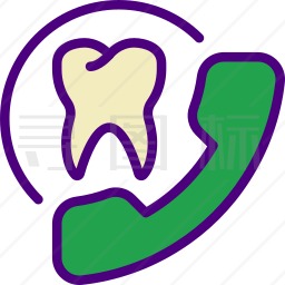 牙科咨询图标