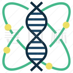 基因组学图标