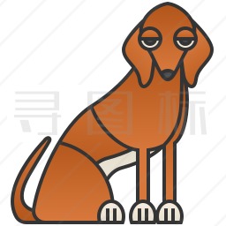 腊肠犬图标