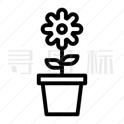 花盆图标