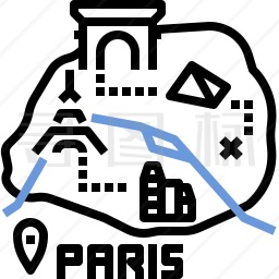 巴黎图标