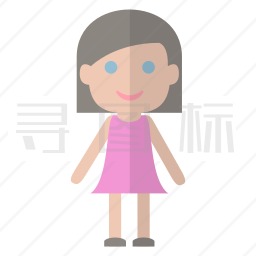 女孩图标