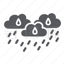 下雨图标