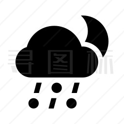 下雨图标