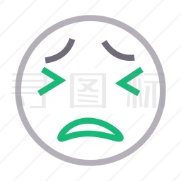 悲伤图标