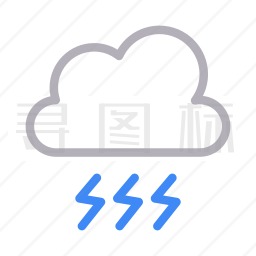 下雨图标