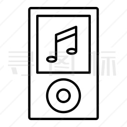 MP3播放器图标