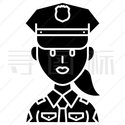 女警察图标